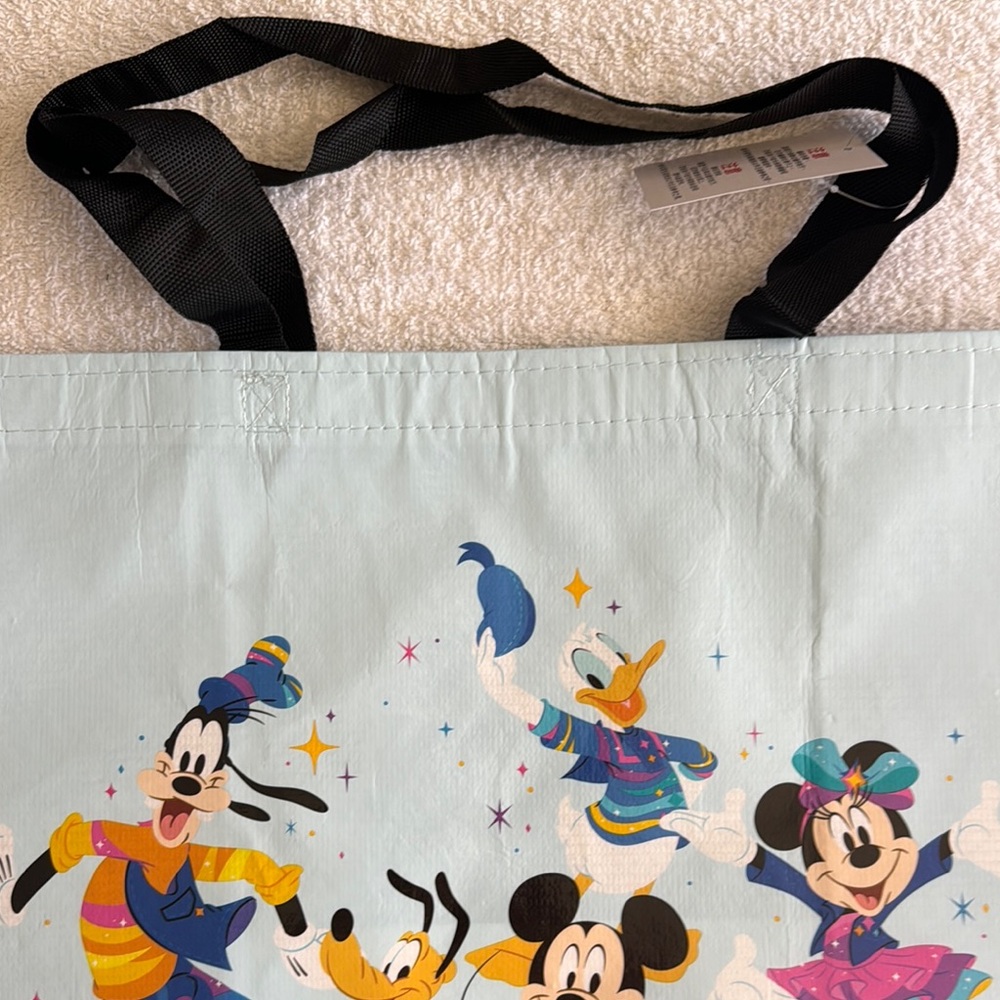 Disney Disneyland Resort 70th Anniversary Character Tote Bag - Picture 2 of 12